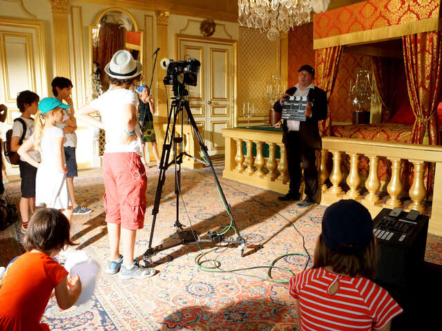 Visite interactive d’un vrai décor et studio de cinéma