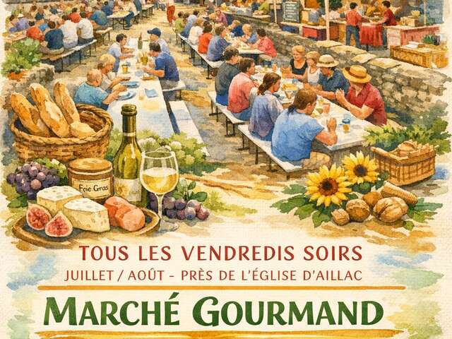 Marché Gourmand de Carsac-Aillac [Aillac]
