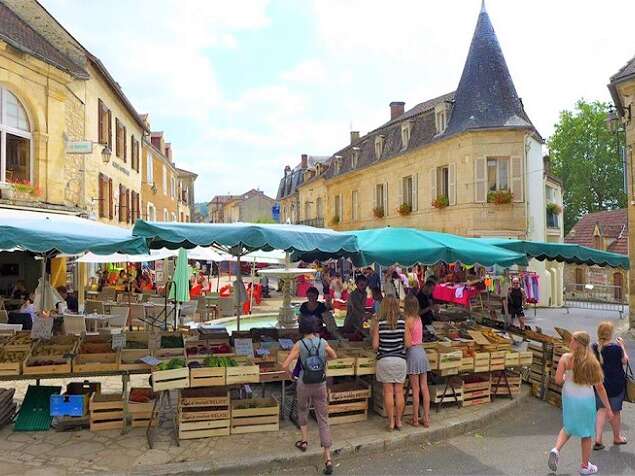 Marché estival du mercredi à Saint Cyprien