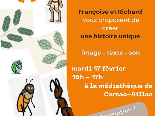 Atelier créatif – Crée ton dessin animé