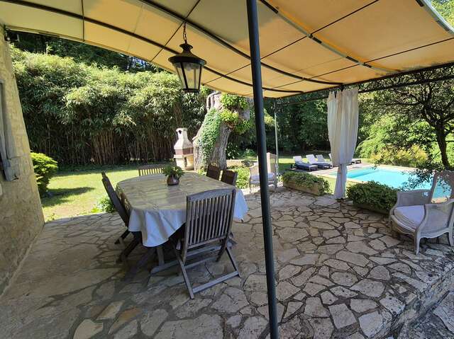La Chaumiere avec piscine privée proche de Sarlat