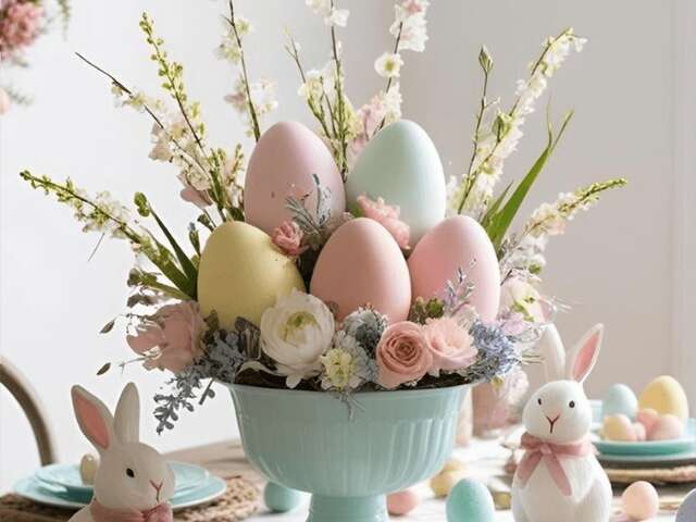 Atelier - Art floral : arbre de pâques