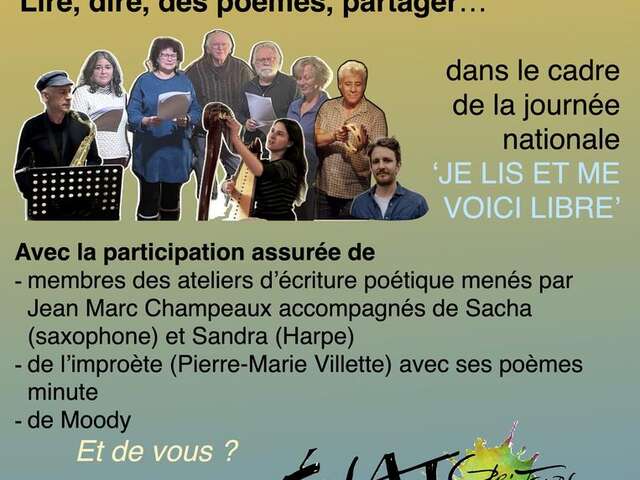 Apéro Poétique  Scène Ouverte