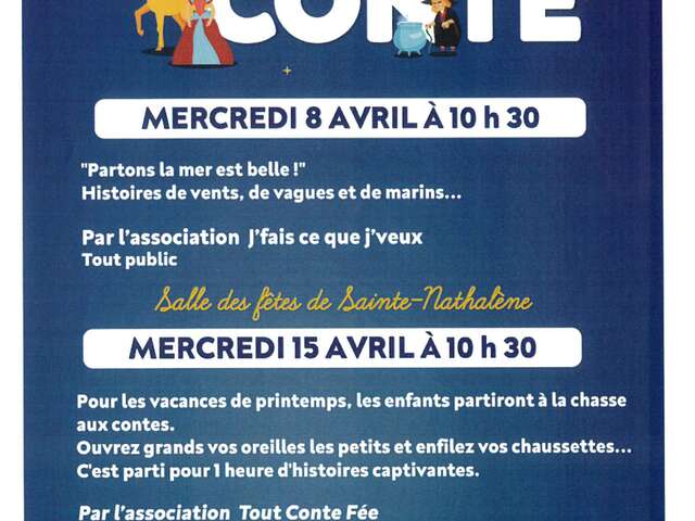 L'heure du Conte : Partons la mer est belle !