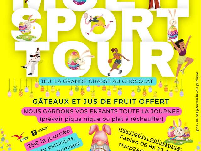 Multisport tour à Saint Julien de Lampon