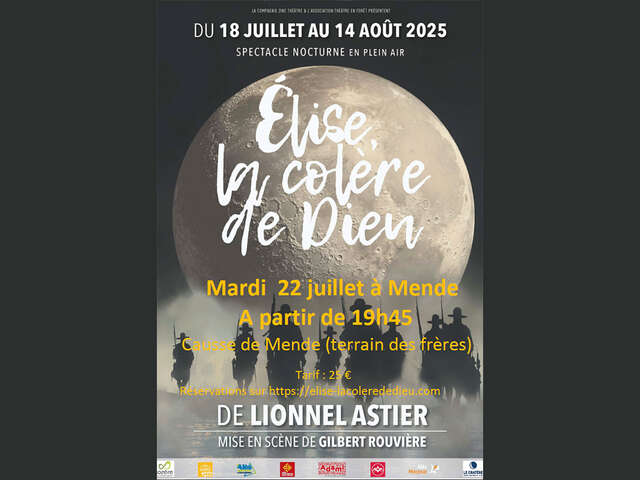 ELISE, LA COLÈRE DE DIEU