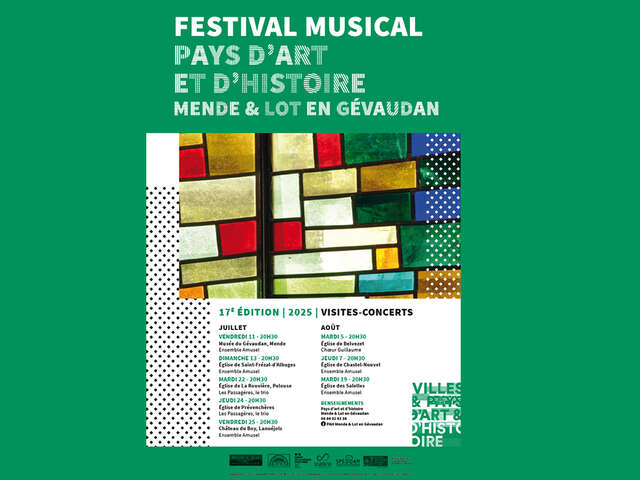 LES PASSAGÈRES, LE TRIO DANS LE CADRE DU FESTIVAL MUSICAL DU PAYS D'ART ET D'HISTOIRE