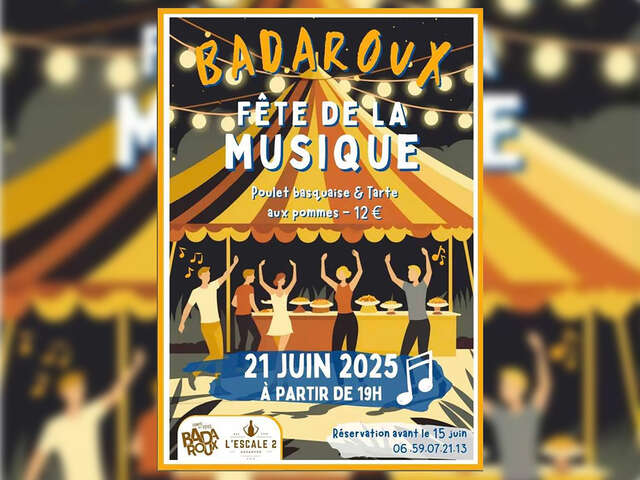 FÊTE DE LA MUSIQUE À BADAROUX
