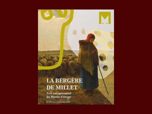 LA BERGÈRE AVEC SON TROUPEAU DE JEAN-FRANÇOIS MILLET
