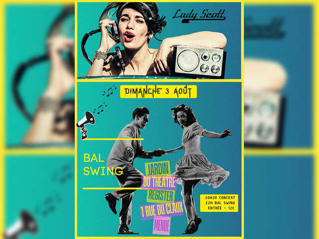 CONCERT JAZZ LADY SCOTT, SUIVI D'UN BAL SWING