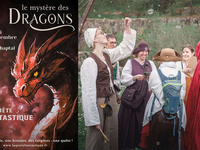LA QUÊTE FANTASTIQUE : "LE MYSTÈRE DES DRAGONS"