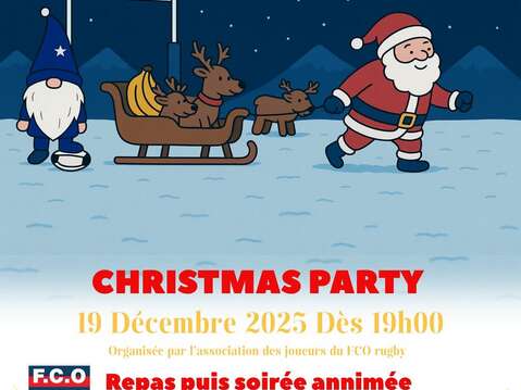 Christmas party du FCO rugby