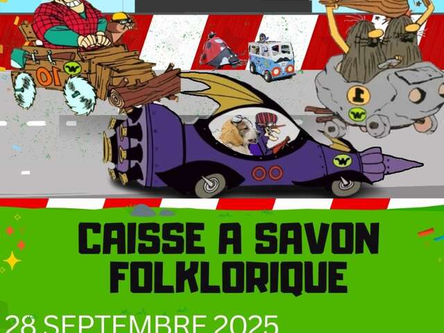 Caisse à savon folklorique
