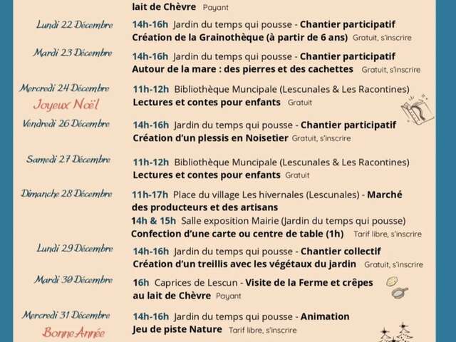 Ateliers créatifs - couronne végétale ou marionnette