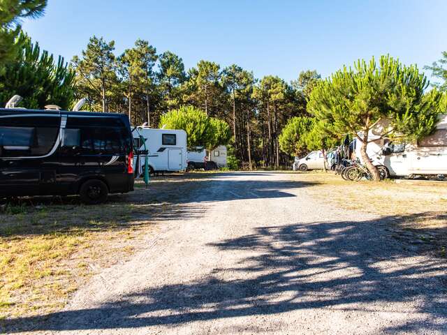 Aire de camping-cars de Saint-Girons Plage