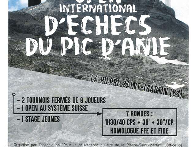 23e Open International d'Echecs du Pic d'Anie