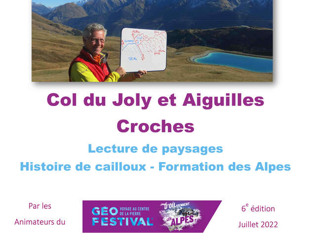 GéoRando : Lecture de paysages au Col du Joly et Aiguilles Croches