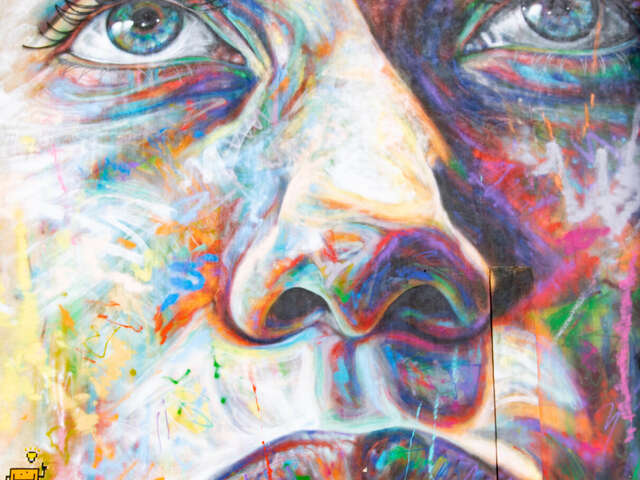 Street Art - "Giulia" David Walker