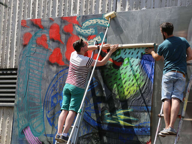 Street Art - "Le mur Nancy"