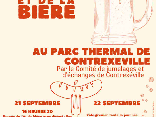 FÊTE DE LA BIERE ET DE LA CHOUCROUTE, AVEC VIDE-GRENIER