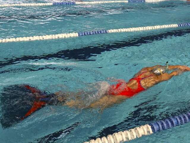 Compétition Grand Est nage avec palmes