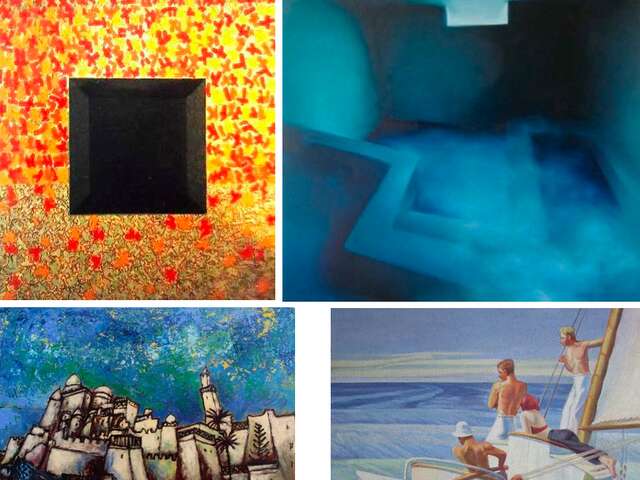 Exposition de peintures et de sculptures