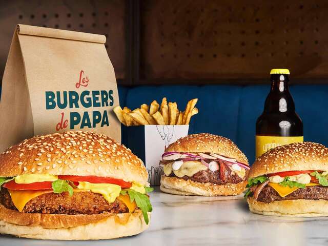 LES BURGERS DE PAPA