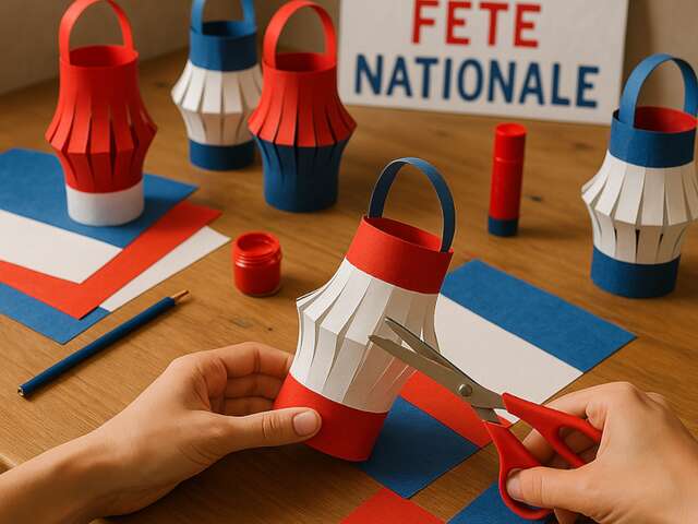 Atelier : « Les lampions du 14 juillet »