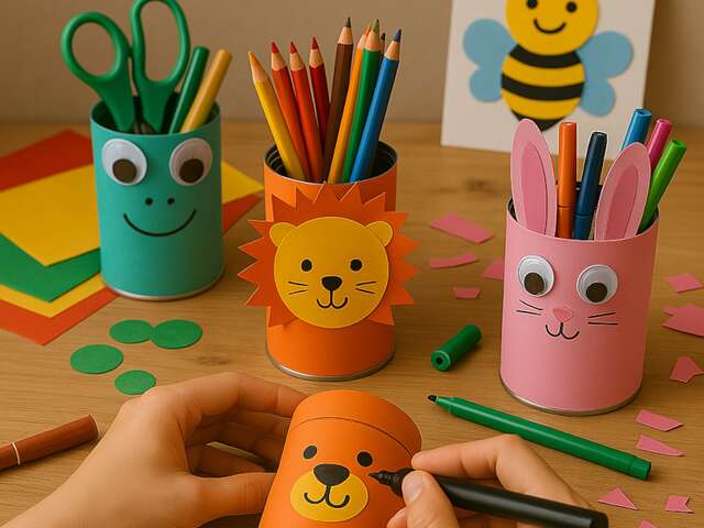 Atelier : « Les pots rigolos »