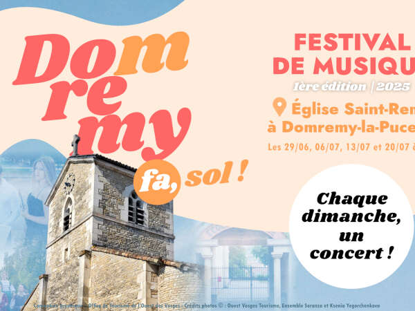 Festival de musique "Domremy Fa Sol" : concert de l'école intercommunale de musique