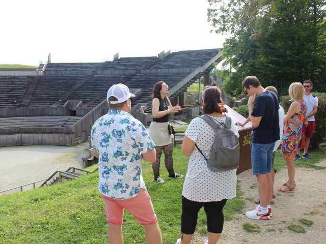 Les visites estivales du site gallo-romain de Grand