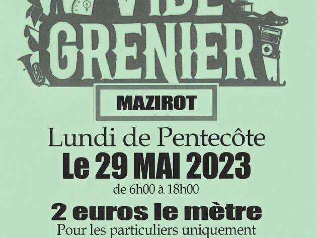 VIDE GRENIERS