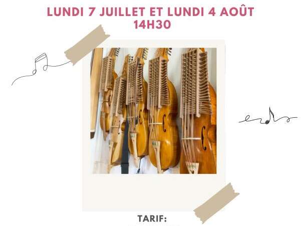 Visite d'un atelier de luthier Jean-Claude Condi