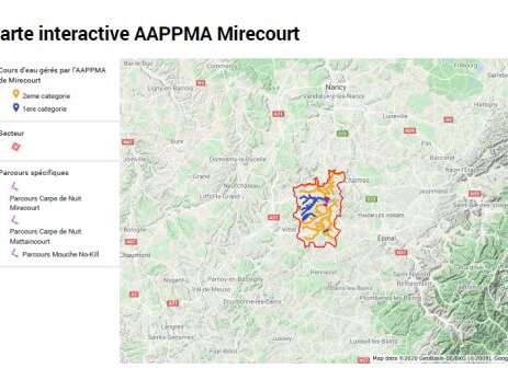 Pêche à Mirecourt et environs