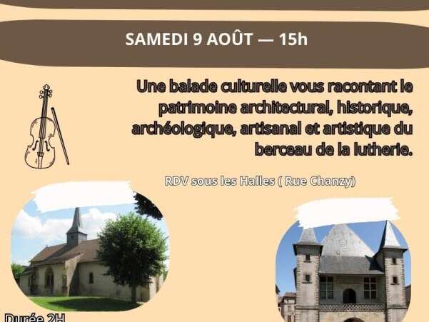 Visites guidées de la ville de Mirecourt