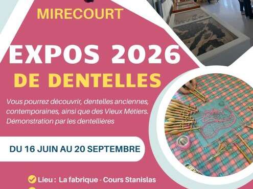 Exposition de dentelles
