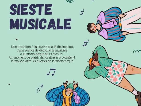 Sieste littéraire et musicale