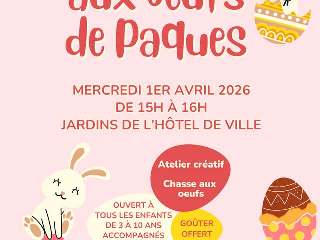 Chasse aux oeufs de Pâques à Saint-Memmie