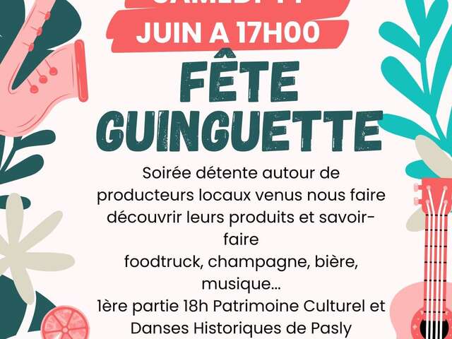 Fête Guingette à Serches