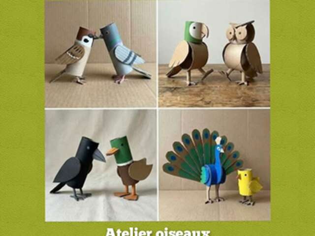 Activité ludique manuelle : Fais comme l'oiseau