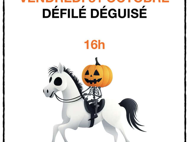 Défilé déguisé spécial Halloween