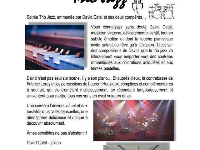 Soirée trio Jazz