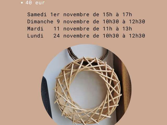 Initiation à la vannerie