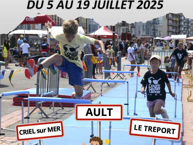 Courir, sauter, lancer… sur la plage !