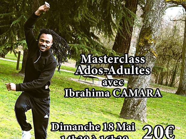 Masterclass Danse Africaine avec Ibrahima CAMARA