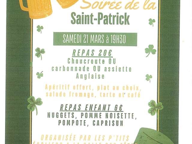 Soirée de la Saint-Patrick