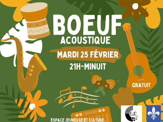 Bœuf Acoustique à l'EJC