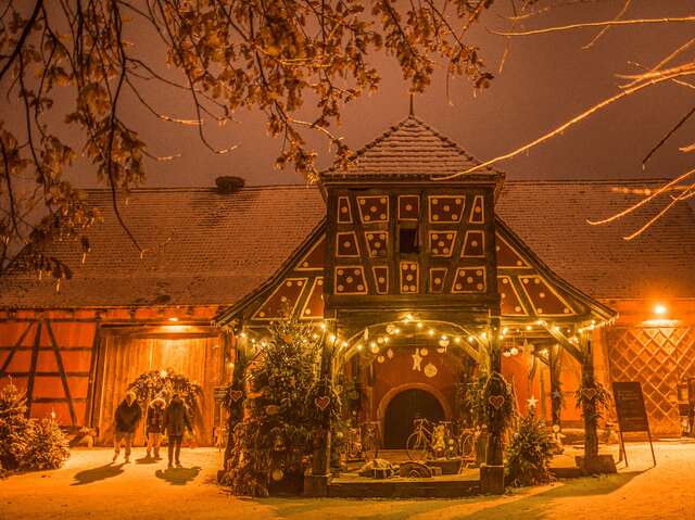Das Écomusée d'Alsace feiert Weihnachten