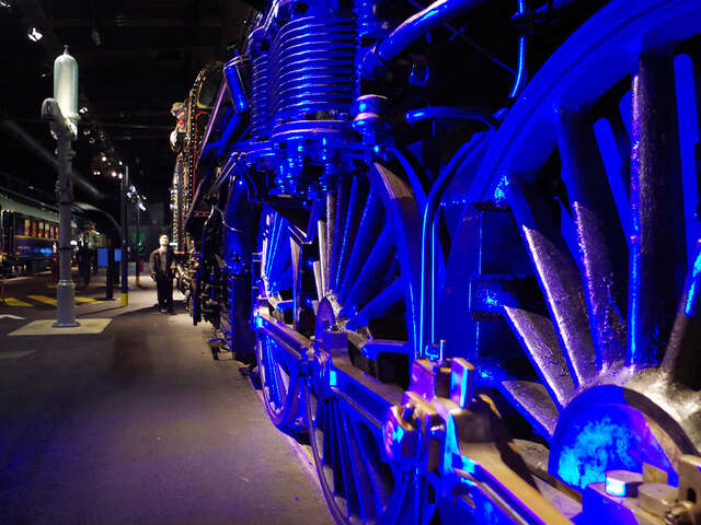 Geführte Tour: Von der Dampflokomotive zum TGV