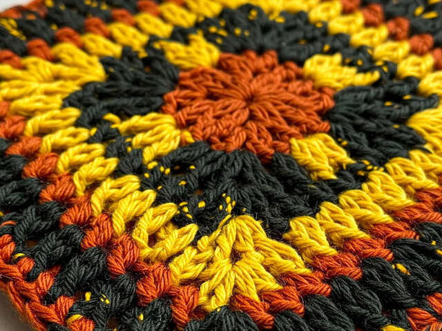 Workshop: Granny square wax attack